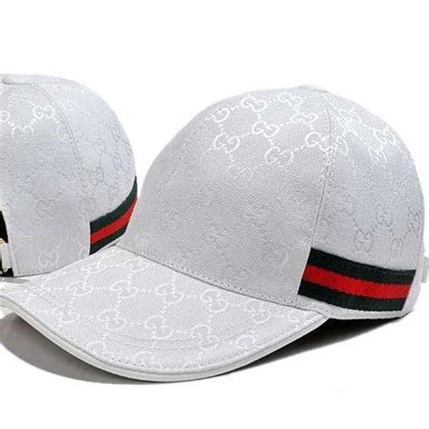 gucci hat white